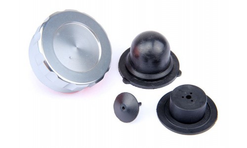 Alloy Fuel Cap - SILVER | Rovan Sports